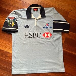 2000s New South Wales NSW Waratahs Australia Rugby Canterbury Shirt Medium